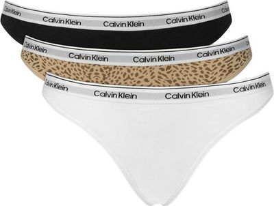 Majtki damskie casual z napisami Calvin Klein Underwear ze sklepu: MODIVO w kategorii: Majtki damskie - zdjęcie WP-EBWP-BKLVO-LN0_0000305771056