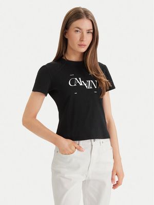 Bluzka damska młodzieżowa Calvin Klein Jeans ze sklepu: MODIVO w kategorii: Bluzki damskie - zdjęcie WP-EBWP-BKLVO-LN0_0000305771735
