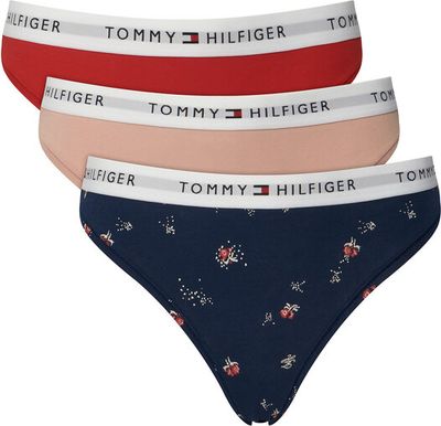 Majtki damskie z napisem Tommy Hilfiger ze sklepu: MODIVO w kategorii: Majtki damskie - zdjęcie WP-EBWP-BKLVO-LN0_0000305772084