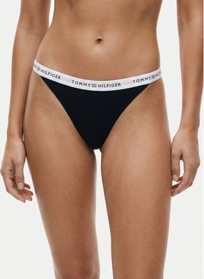 Majtki damskie z napisem Tommy Hilfiger ze sklepu: MODIVO w kategorii: Majtki damskie - zdjęcie WP-EBWP-BKLVO-LN0_0000305772282