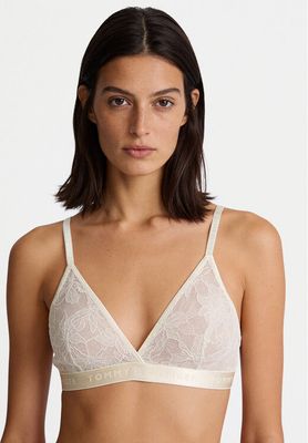 Biustonosz z koronką Tommy Hilfiger ze sklepu: MODIVO w kategorii: Biustonosze - zdjęcie WP-EBWP-BKLVO-LN0_0000305772367