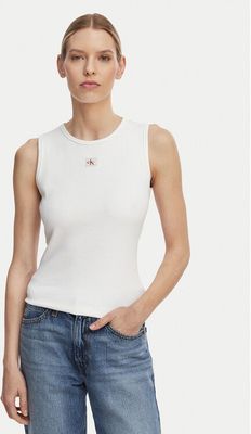 Bluzka damska letnia Calvin Klein Jeans ze sklepu: MODIVO w kategorii: Bluzki damskie - zdjęcie WP-EBWP-BKLVO-LN0_0000305772480