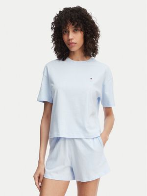 Tommy Hilfiger - Piżama bez wzorów ze sklepu: MODIVO w kategorii: Piżamy damskie - zdjęcie WP-EBWP-BKLVO-LN0_0000305772572