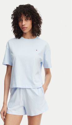 Tommy Hilfiger - Piżama bez wzorów ze sklepu: MODIVO w kategorii: Piżamy damskie - zdjęcie WP-EBWP-BKLVO-LN0_0000305772572