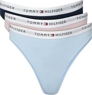 Tommy Hilfiger - Majtki damskie z napisami ze sklepu: MODIVO w kategorii: Majtki damskie
