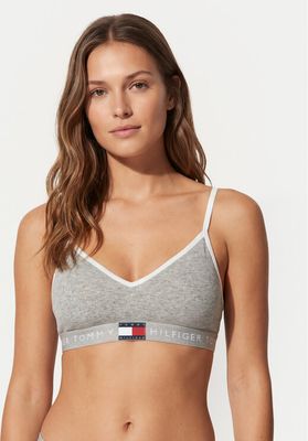 Biustonosz gładki sportowy Tommy Hilfiger ze sklepu: MODIVO w kategorii: Biustonosze - zdjęcie WP-EBWP-BKLVO-LN0_0000305773104