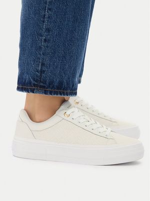 Buty sportowe damskie na wiosnę Tommy Hilfiger ze sklepu: MODIVO w kategorii: Buty sportowe damskie - zdjęcie WP-EBWP-BKLVO-LN0_0000305776495