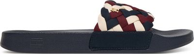 Klapki damskie na lato Tommy Hilfiger ze sklepu: MODIVO w kategorii: Klapki damskie - zdjęcie WP-EBWP-BKLVO-LN0_0000305778253