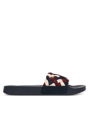 Klapki damskie na lato Tommy Hilfiger ze sklepu: MODIVO w kategorii: Klapki damskie