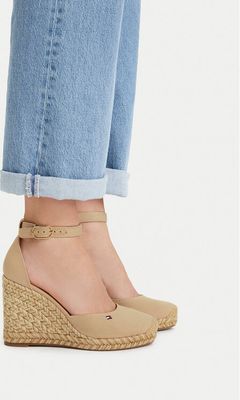 Espadryle damskie letnie Tommy Hilfiger ze sklepu: MODIVO w kategorii: Espadryle damskie - zdjęcie WP-EBWP-BKLVO-LN0_0000305778291
