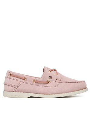 Mokasyny jesienne Tommy Hilfiger ze sklepu: MODIVO w kategorii: Mokasyny damskie - zdjęcie WP-EBWP-BKLVO-LN0_0000305778598