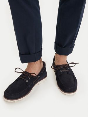 Mokasyny męskie jesienne Tommy Hilfiger ze sklepu: MODIVO w kategorii: Mokasyny męskie - zdjęcie WP-EBWP-BKLVO-LN0_0000305779137