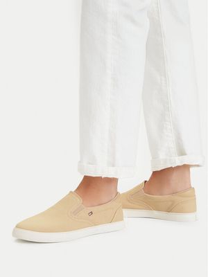 Trampki damskie wiosenne Tommy Hilfiger ze sklepu: MODIVO w kategorii: Trampki damskie - zdjęcie WP-EBWP-BKLVO-LN0_0000305780096