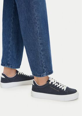 Trampki damskie na wiosnę Tommy Hilfiger ze sklepu: MODIVO w kategorii: Trampki damskie - zdjęcie WP-EBWP-BKLVO-LN0_0000305780379