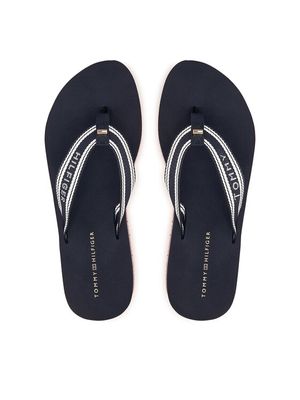 Klapki damskie na lato Tommy Hilfiger ze sklepu: MODIVO w kategorii: Klapki damskie - zdjęcie WP-EBWP-BKLVO-LN0_0000305780515