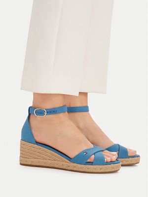 Espadryle damskie letnie Tommy Hilfiger ze sklepu: MODIVO w kategorii: Espadryle damskie - zdjęcie WP-EBWP-BKLVO-LN0_0000305780874