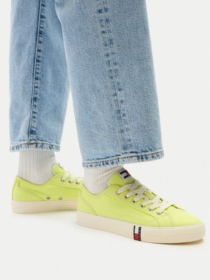 Trampki damskie na wiosnę Tommy Jeans ze sklepu: MODIVO w kategorii: Trampki damskie - zdjęcie WP-EBWP-BKLVO-LN0_0000305782328