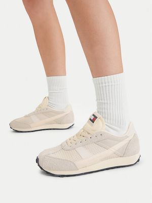 Tommy Jeans - Buty sportowe damskie na wiosnę ze sklepu: MODIVO w kategorii: Buty sportowe damskie - zdjęcie WP-EBWP-BKLVO-LN0_0000305782489