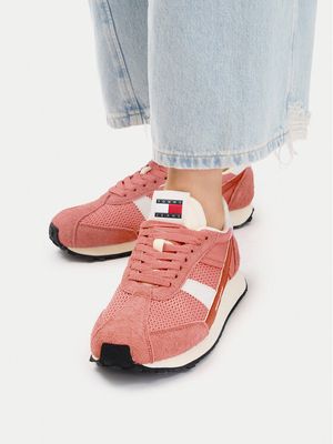 Buty sportowe damskie wiosenne Tommy Jeans ze sklepu: MODIVO w kategorii: Buty sportowe damskie - zdjęcie WP-EBWP-BKLVO-LN0_0000305782533