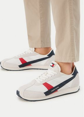 Buty sportowe męskie wiosenne Tommy Jeans ze sklepu: MODIVO w kategorii: Buty sportowe męskie - zdjęcie WP-EBWP-BKLVO-LN0_0000305782670
