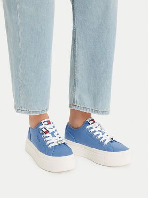 Buty sportowe damskie na wiosnę Tommy Jeans ze sklepu: MODIVO w kategorii: Buty sportowe damskie - zdjęcie WP-EBWP-BKLVO-LN0_0000305783202