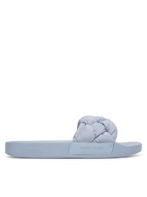 Klapki damskie na lato Tommy Jeans ze sklepu: MODIVO w kategorii: Klapki damskie - zdjęcie WP-EBWP-BKLVO-LN0_0000305783318