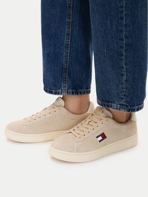 Buty sportowe damskie na wiosnę Tommy Jeans ze sklepu: MODIVO w kategorii: Buty sportowe damskie - zdjęcie WP-EBWP-BKLVO-LN0_0000305783417