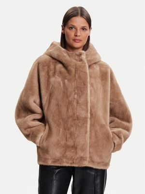 Futro damskie casual Kontatto ze sklepu: MODIVO w kategorii: Futra damskie - zdjęcie WP-EBWP-BKLVO-LN0_0000305786104