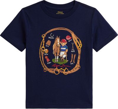T-shirt chłopięce letni Polo Ralph Lauren ze sklepu: MODIVO w kategorii: T-shirty chłopięce - zdjęcie WP-EBWP-BKLVO-LN0_0000305786357