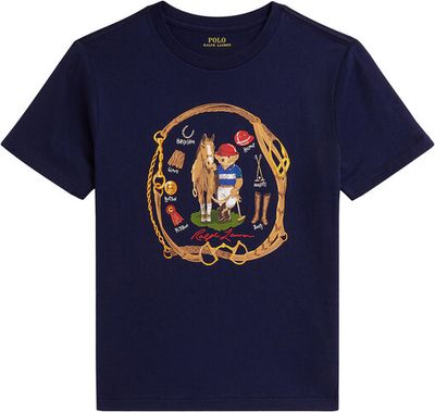 T-shirt chłopięce letni Polo Ralph Lauren ze sklepu: MODIVO w kategorii: T-shirty chłopięce - zdjęcie WP-EBWP-BKLVO-LN0_0000305786500