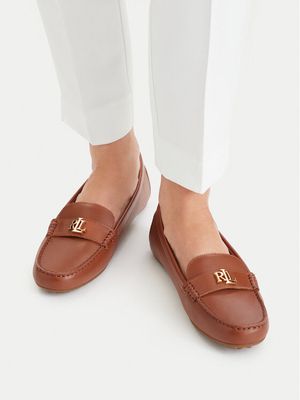 Mokasyny jesienne LAUREN RALPH LAUREN ze sklepu: MODIVO w kategorii: Mokasyny damskie - zdjęcie WP-EBWP-BKLVO-LN0_0000305788221