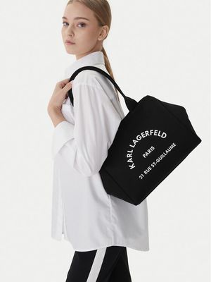 Shopper bag wakacyjna Karl Lagerfeld ze sklepu: MODIVO w kategorii: Torby Shopper bag - zdjęcie WP-EBWP-BKLVO-LN0_0000305789631