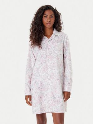 Koszula nocna w nadruki LAUREN RALPH LAUREN ze sklepu: MODIVO w kategorii: Koszule nocne - zdjęcie WP-EBWP-BKLVO-LN0_0000305795793