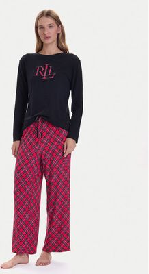 Piżama casual w nadruki LAUREN RALPH LAUREN ze sklepu: MODIVO w kategorii: Piżamy damskie - zdjęcie WP-EBWP-BKLVO-LN0_0000305797469
