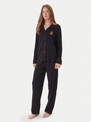 Piżama bez wzorów LAUREN RALPH LAUREN ze sklepu: MODIVO w kategorii: Piżamy damskie - zdjęcie WP-EBWP-BKLVO-LN0_0000305797476