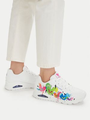 Buty sportowe damskie wiosenne Skechers ze sklepu: MODIVO w kategorii: Buty sportowe damskie