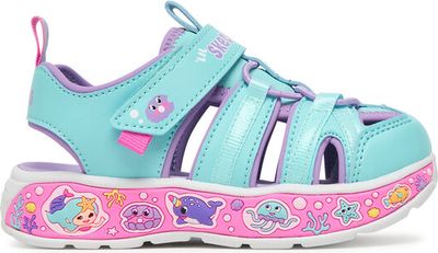 Sandały dziecięce na lato Skechers ze sklepu: MODIVO w kategorii: Sandały dziecięce - zdjęcie WP-EBWP-BKLVO-LN0_0000305799548