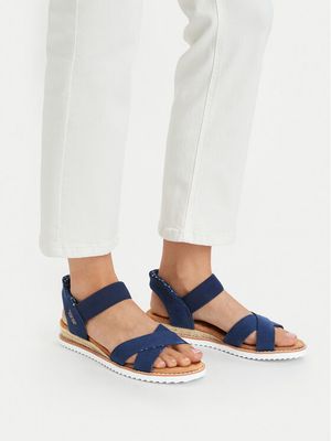 Skechers - Sandały damskie letnie ze sklepu: MODIVO w kategorii: Sandały damskie - zdjęcie WP-EBWP-BKLVO-LN0_0000305800428