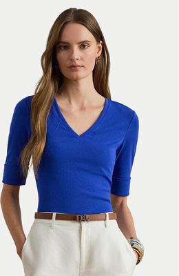 Bluzka damska casualowa LAUREN RALPH LAUREN ze sklepu: MODIVO w kategorii: Bluzki damskie - zdjęcie WP-EBWP-BKLVO-LN0_0000305805331