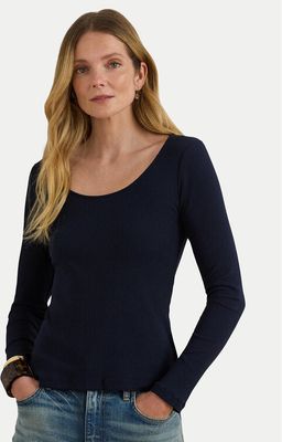 Bluzka damska casual LAUREN RALPH LAUREN ze sklepu: MODIVO w kategorii: Bluzki damskie - zdjęcie WP-EBWP-BKLVO-LN0_0000305805416