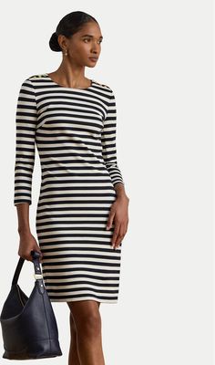Sukienka LAUREN RALPH LAUREN ze sklepu: MODIVO w kategorii: Sukienki - zdjęcie WP-EBWP-BKLVO-LN0_0000305805621