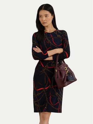 Sukienka prosta LAUREN RALPH LAUREN ze sklepu: MODIVO w kategorii: Sukienki - zdjęcie WP-EBWP-BKLVO-LN0_0000305805683