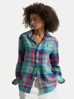 Koszula damska jesienna Polo Ralph Lauren ze sklepu: MODIVO w kategorii: Koszule damskie - zdjęcie WP-EBWP-BKLVO-LN0_0000305806925