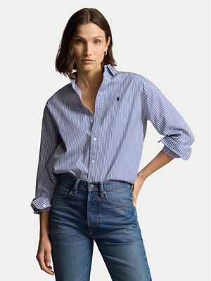 Koszula damska na wiosnę Polo Ralph Lauren ze sklepu: MODIVO w kategorii: Koszule damskie - zdjęcie WP-EBWP-BKLVO-LN0_0000305807137