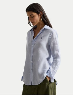 Koszula damska elegancka Polo Ralph Lauren ze sklepu: MODIVO w kategorii: Koszule damskie - zdjęcie WP-EBWP-BKLVO-LN0_0000305807304