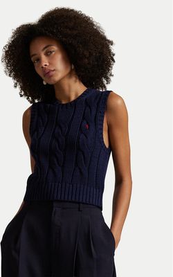 Sweter damski casualowy Polo Ralph Lauren ze sklepu: MODIVO w kategorii: Swetry damskie - zdjęcie WP-EBWP-BKLVO-LN0_0000305808424