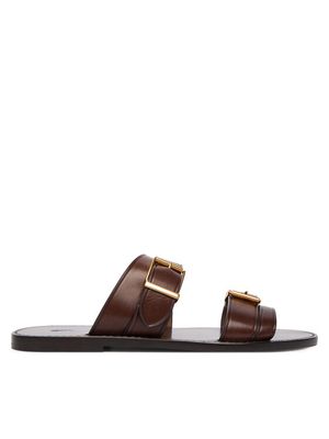 Klapki damskie na lato Polo Ralph Lauren ze sklepu: MODIVO w kategorii: Klapki damskie - zdjęcie WP-EBWP-BKLVO-LN0_0000305809261