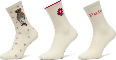 Skarpetki damskie z napisami Polo Ralph Lauren ze sklepu: MODIVO w kategorii: Skarpetki damskie - zdjęcie WP-EBWP-BKLVO-LN0_0000305809407