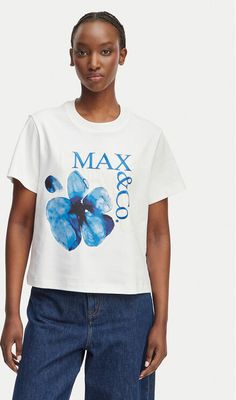 Bluzka damska na wiosnę Max & Co. ze sklepu: MODIVO w kategorii: Bluzki damskie - zdjęcie WP-EBWP-BKLVO-LN0_0000305813817