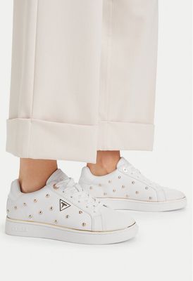 Buty sportowe damskie na wiosnę Guess ze sklepu: MODIVO w kategorii: Buty sportowe damskie - zdjęcie WP-EBWP-BKLVO-LN0_0000305817648
